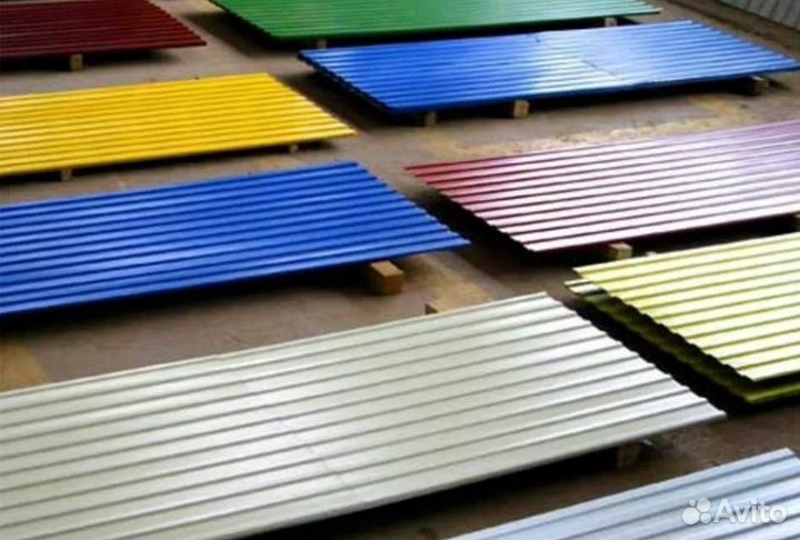 Профнастил для забора выбор цветов