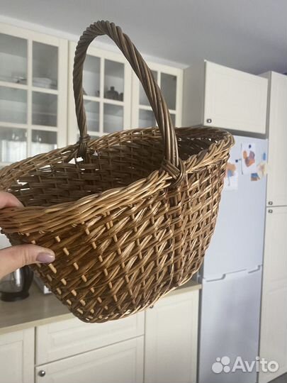 Корзина плетеная