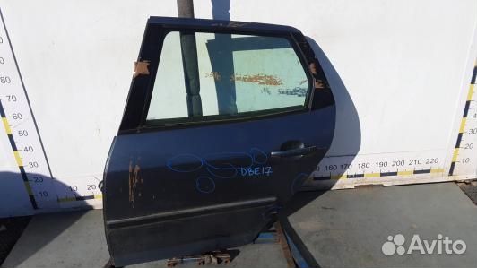 Дверь задняя левая peugeot 407 (DBE17FG01)