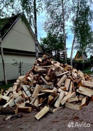 Дрова колотые