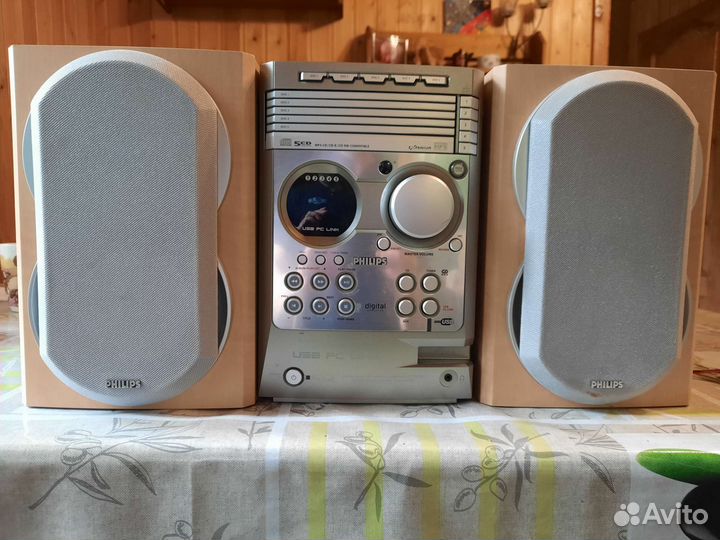 Музыкальный центр philips бу