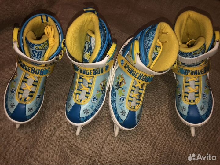 Коньки Губка Боб ) 31-35