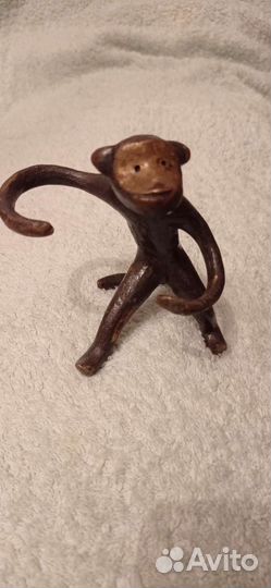 Солонка обезьяна ссср. Латунь