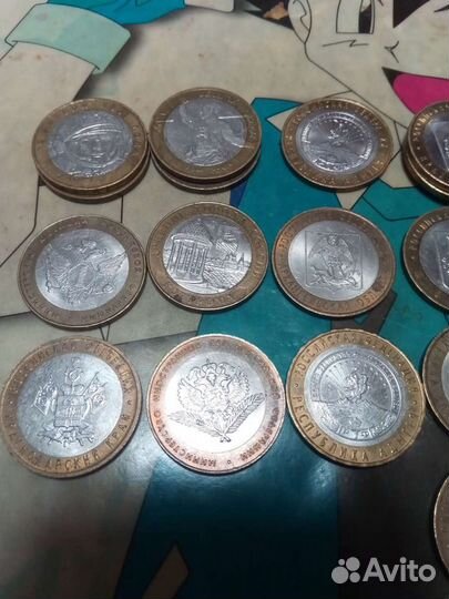 Юбилейные монеты 10 р