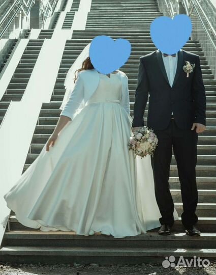 Свадебное платье 46-50