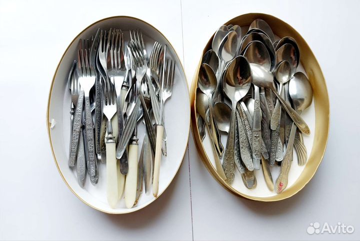 Ложки вилки нержавейка СССР