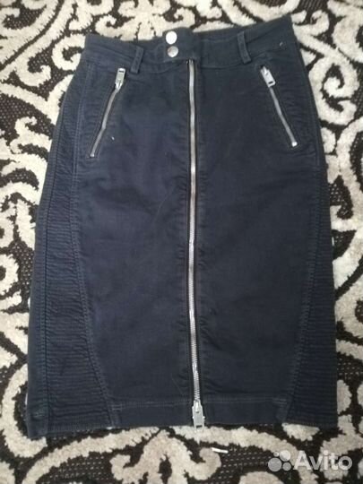 Юбка джинсовая