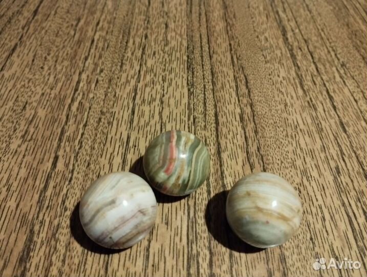 Оникс шарики малые и большие, бокалы