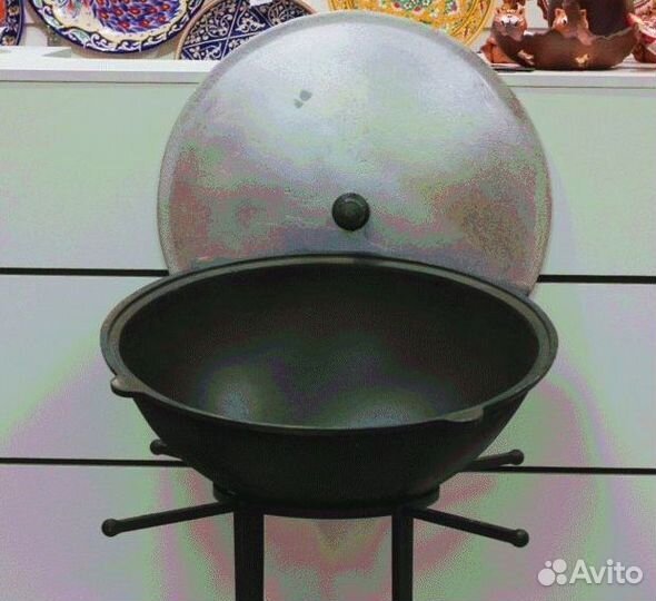 Чугунный казан