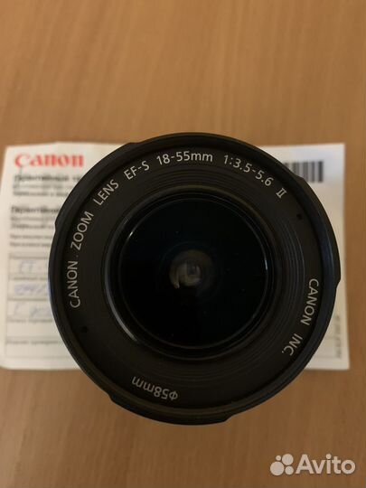 Объектив canon