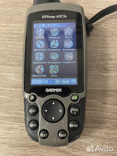 Навигатор garmin gpsmap 60csx