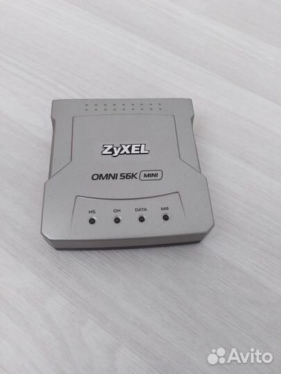 Модем zyxel omni 56k mini