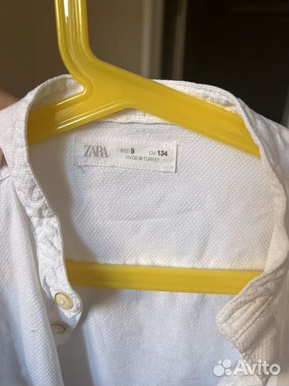 Рубашка школьная Zara(134)