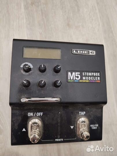 Педаль Line 6 m5 stompbox modeler