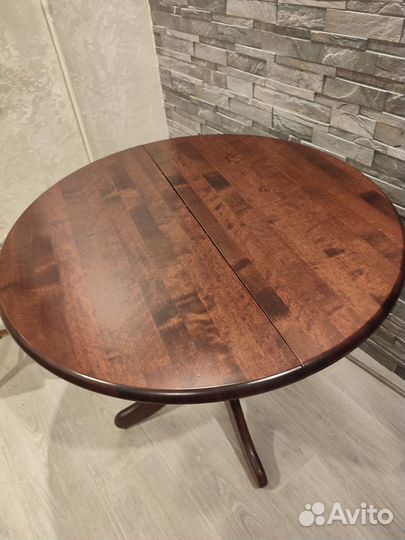 Стол обеденный раздвижной из массива