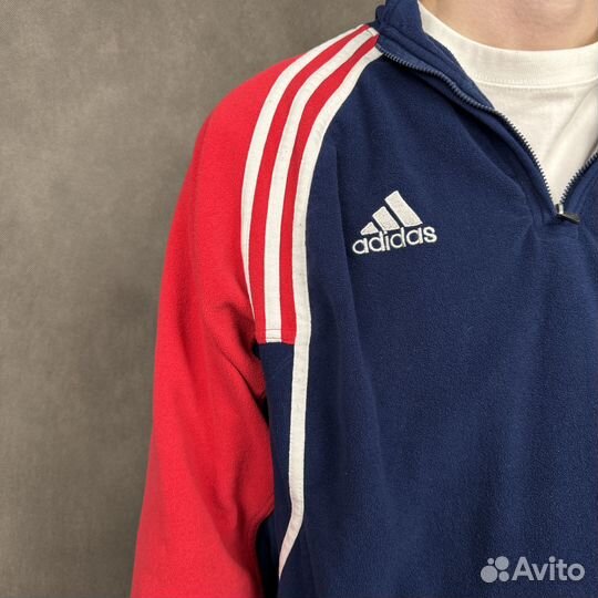 Винтажный флис Adidas Performance 1/4 zip Vintage