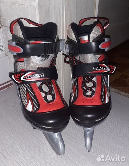 Коньки детские раздвижные 26-29