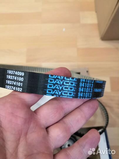 Комплект ремня грм Dayco арт. KTB347