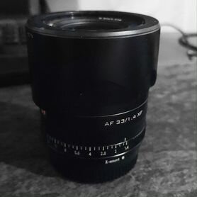 Объектив viltrox 33 1.4 fujifilm