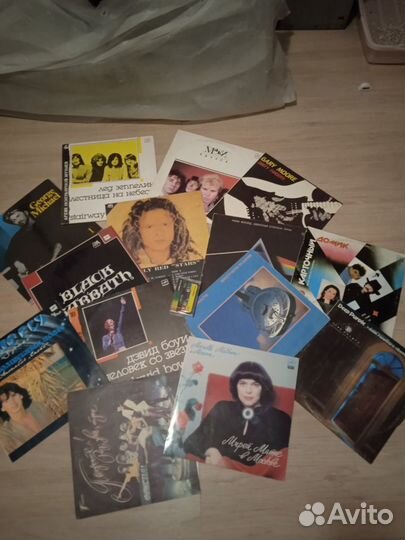 Виниловые пластинки СССР