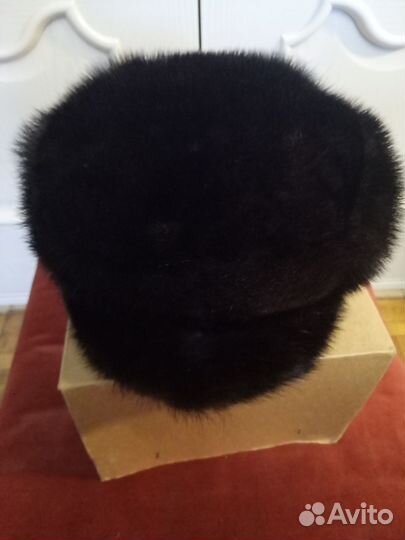 Кепи-фуражка (унисекс) меховая из норки