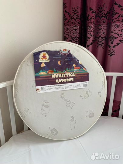 Детская кроватка с маятником трансформер