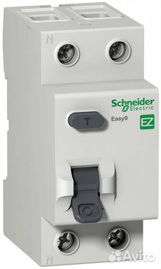 Дифференциальный автомат schneider easy 9