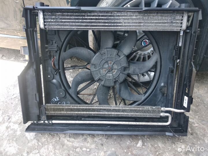 Касета радиаторов бмв е65 рестайлинг бензин