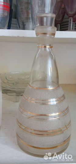 Графин стеклянный СССР