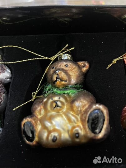 Елочные игрушки стекло новые