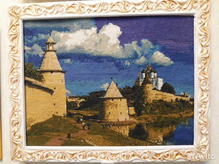 Картина вышивка крестиком мулине