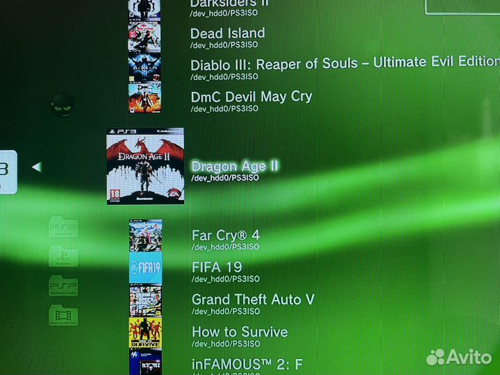 Sony playstation 3 PS3 прошитая