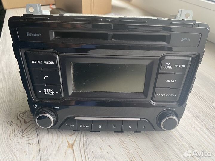 Штатное головное устройство Hyndai Creta 2017