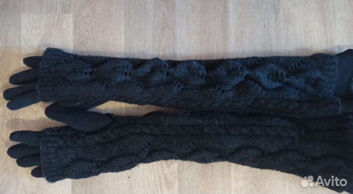 Перчатки женские длинные