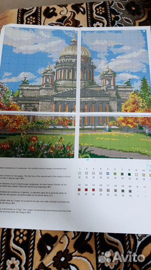 Набор для вышивания крестом Риолис Остатки