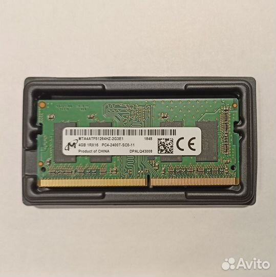 Оперативная память Micron Sodimm DDR4 4 Gb