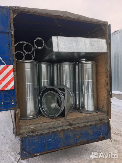 Вентиляция Трубы Зонты Узлы прохода Дефлектора