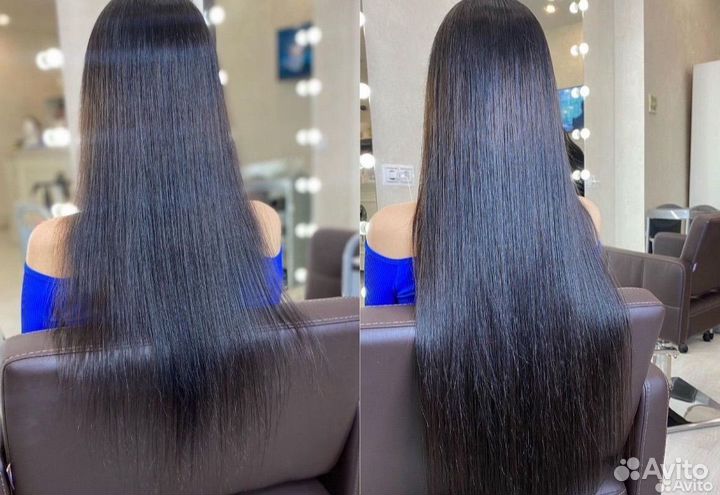 Наращивание натуральных волос с гарантией