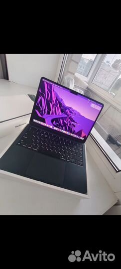 Macbook air 13 m2 2022 8 256гб полуночный черный