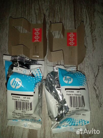 Картриджи hp 305 setup
