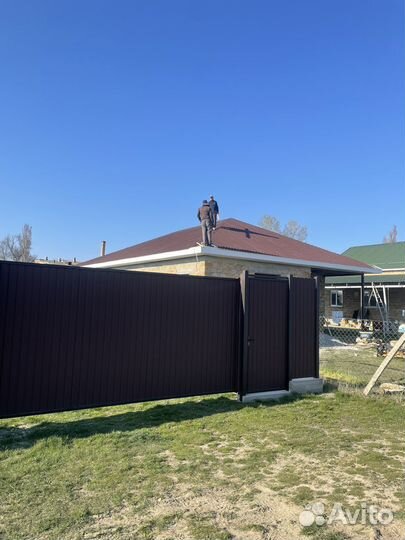 Крыша кровельные работы