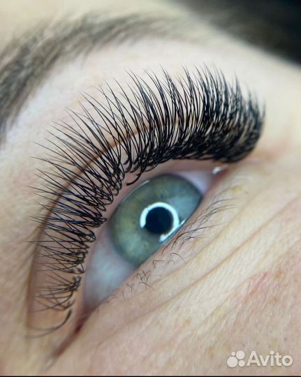 Наращивание ресниц модель