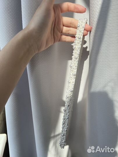 Пояс для свадебного платья