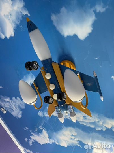 Люстра самолет