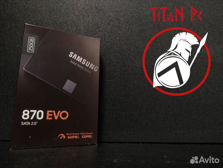 Samsung 870 EVO 250gb / Обмен