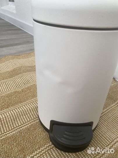 Мусорное ведро IKEA икеа белое