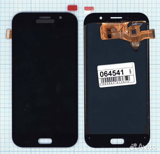 Модуль Samsung A7 (2017) SM-A720F (TFT) черный