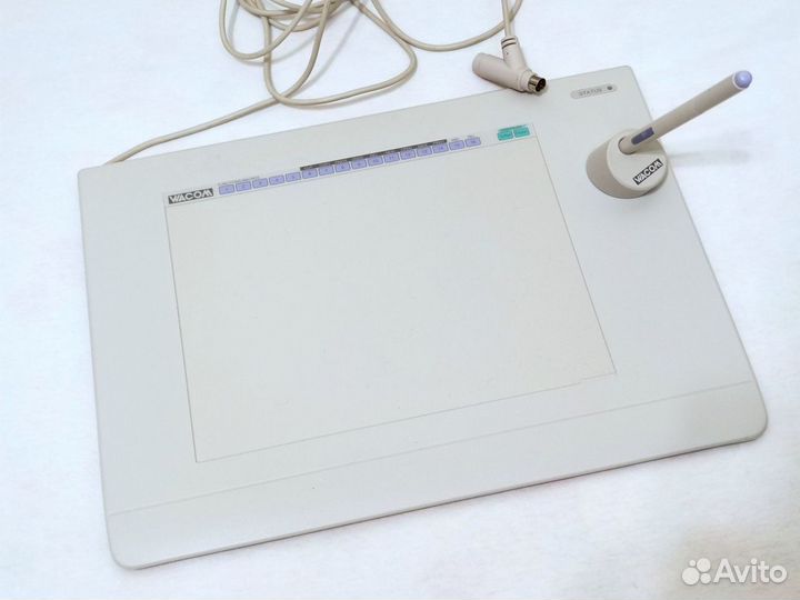 Раритетный планшет 1995 г. Apple Wacom ArtZ II 6x8