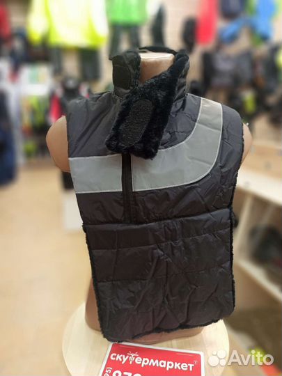 Манишка теплая зашита от холода под мотоэкипировку