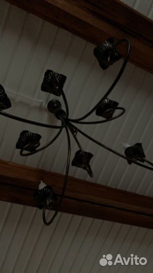 Люстра кованная, продажа до пн